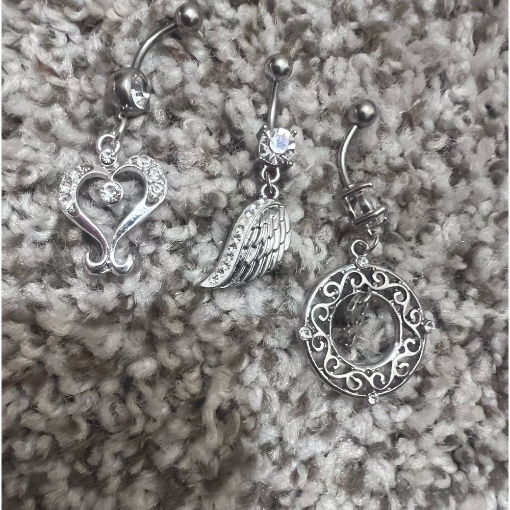 Body candy navel rings